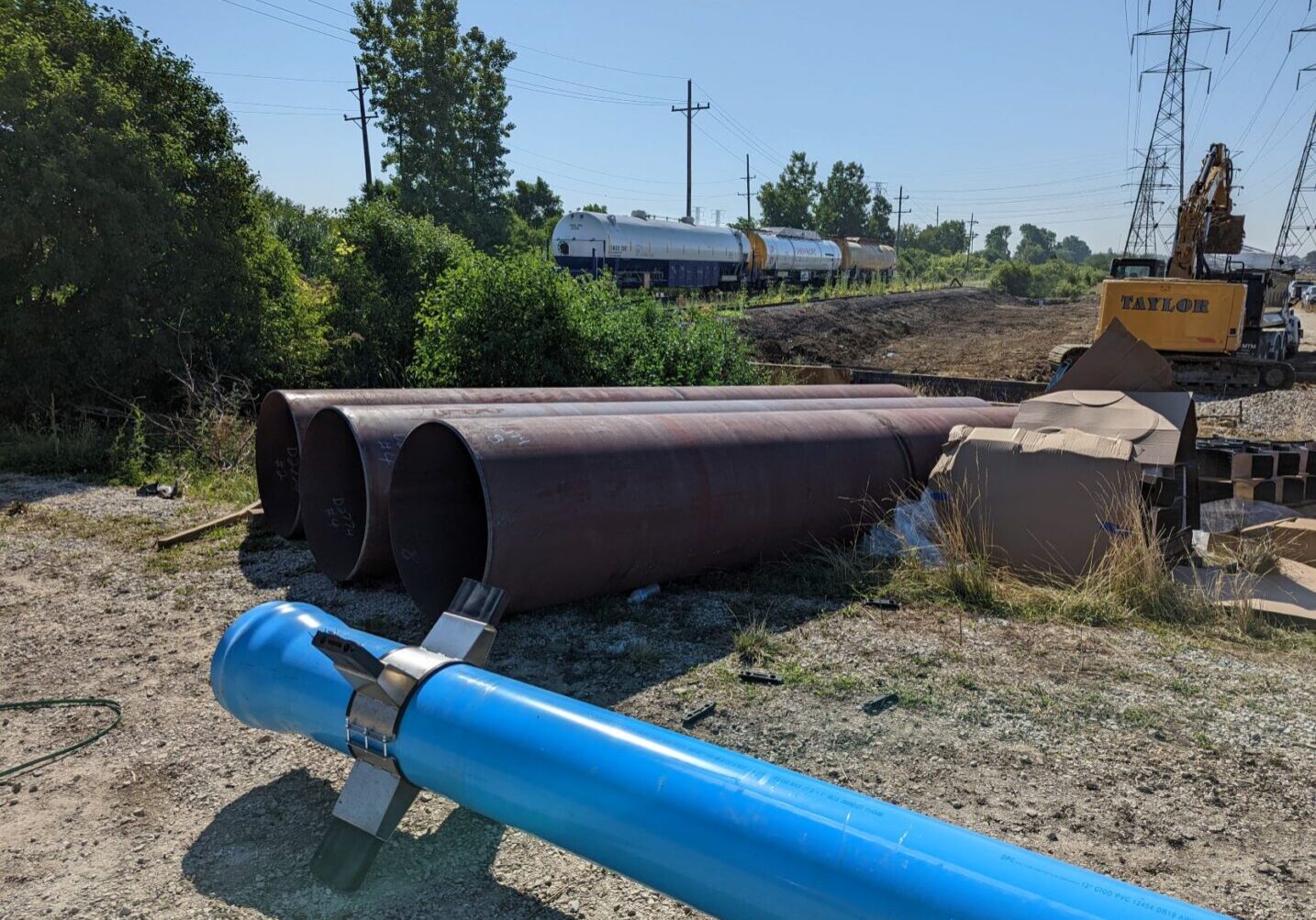 Casing pipe Install